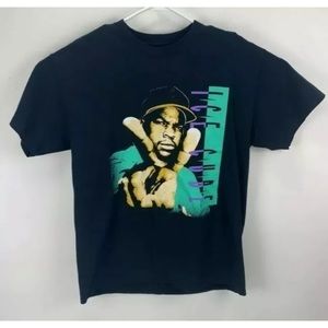 Ice Cube Rap Music Short Sleeve Black  Men's Shirt Size Large